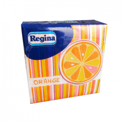 Servetele Regina Party cirese/portocale 30x29 cm 45 bucati