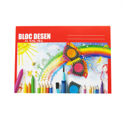 Bloc desen A4 16 file 160 g/mp