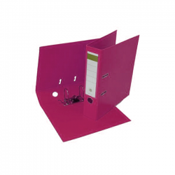 Biblioraft plastifiat PP/PP 8 cm roz