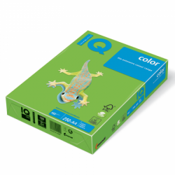 Carton color A4 IQ 160 g/mp 250 coli/top verde intens