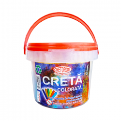 Creta scolara color 50 bucati/galetuta