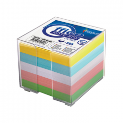 Cub notite color cu suport Forpus 41702 800 file 9x9 cm