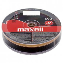 DVD-R Maxell, 4.7 GB, 16x, 10 bucati/bulk in folie