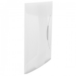 Mapa plastic ESSELTE cu elastic alba Vivida 