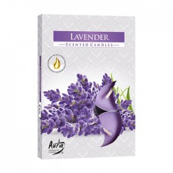 Set lumanari ornamentale parfumate Bispol Lavanda P15-79,...