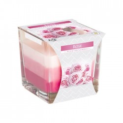 Lumanare parfumata in pahar transparent de sticla,...