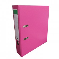 Biblioraft plastifiat PP/H 8 cm roz
