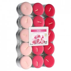 Set lumanari ornamentale parfumate Bispol Trandafir...