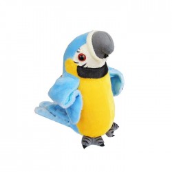 Jucarie de plus Papagal 20 cm, cu baterii