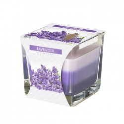 Lumanare parfumata in pahar transparent de sticla,...