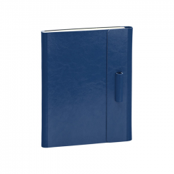 Agenda nedatata 16 x 21 cm, albastra, Arizona