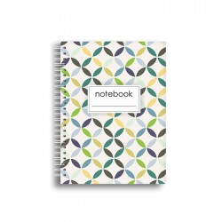 Caiet A5 140 file, liniatura matematica, coperta...