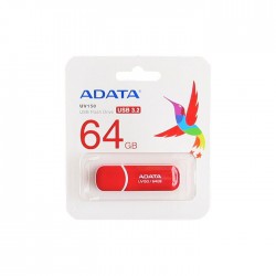 Memory stick USB 3.2 Gen 1 Adata UV150 64 GB cu capac, rosu