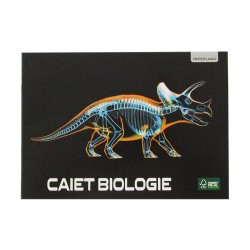 Caiet A4 24 file, biologie Paperland