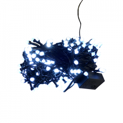 Instalatie de Craciun liniara, 10 metri, 100 LED-uri,...