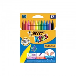 Creioane cerate 12 culori Bic Kids...