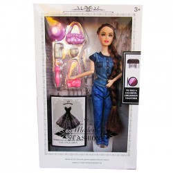 Set papusa cu accesorii,...