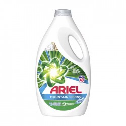 Detergent lichid Ariel Mountain Spring, alb, 2.2 litri,...