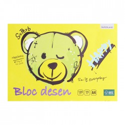 Bloc desen A4 15 file 120 g/mp