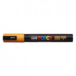Marker universal UNI PC-5M Posca, 1.8-2.5 mm, portocaliu