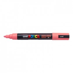 Marker universal UNI PC-5M Posca, 1.8-2.5 mm, roz corai
