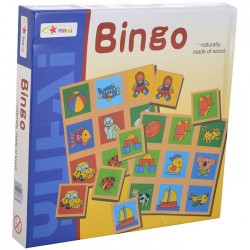 Jucarie din lemn, de asociere, Bingo 60887