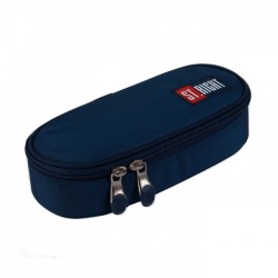 Penar borseta 1 compartiment, 1 extensie, oval, Majewski, Colectia Navy Blue...