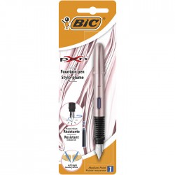 Stilou Bic Xpen Chrome Pink