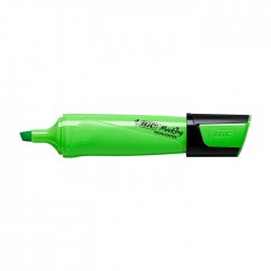 Textmarker Bic Flat verde...