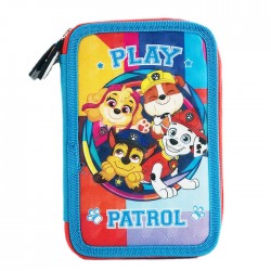 Penar neechipat 3 fermoare, Colectia Paw Patrol, 20x13x5 cm