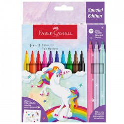 Carioca 10+3 culori Faber Castell Unicorni, 554213