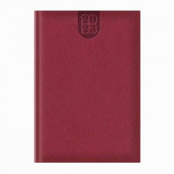 Agenda A5 datata zilnic Dakota bordeaux