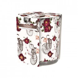 Lumanare parfumata in pahar imprimat Bispol, Vintage,...