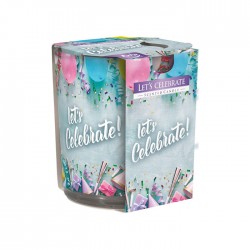 Lumanare parfumata in pahar...