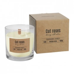 Lumanare parfumata in pahar...