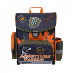 Ghiozdan clasele I-IV, 1 compartiment, 3 buzunare,...