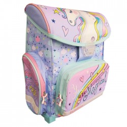 Ghiozdan clasele I-IV, 1 compartiment, 3 buzunare,...