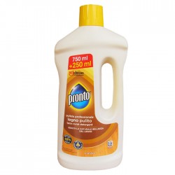Detergent lichid Pronto lemn curat, 750 ml + 250 ml