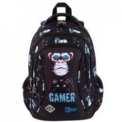 Ghiozdan clasele I-IV, 3 compartimente, Majewski, Gama...