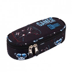 Penar borseta 1 compartiment, 1 extensie, oval, Majewski, Colectia Blue Gamer...