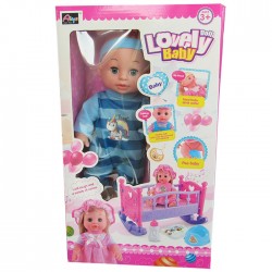 Papusa bebe cu patut, 417622