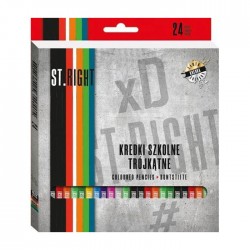 Creioane colorate 24 culori...