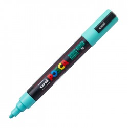 Marker universal UNI PC-5M Posca, 1.8-2.5 mm, verde aqua