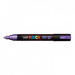 Marker universal UNI PC-5M Posca, 1.8-2.5 mm, violet...