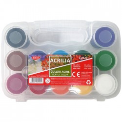 Culori acril 12 culori, 20...