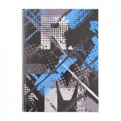 Caiet A4 80 file, cu spira, matematica, Canvos, 843090