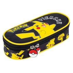 Penar borseta 1 compartiment, 1 extensie, oval, Majewski, Colectia Pokemon...