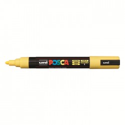 Marker universal UNI PC-5M Posca, 1.8-2.5 mm, galben