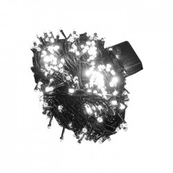 Instalatie de Craciun liniara, 400 LED-uri, alb rece,...