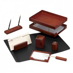 Set birou lux lemn 6 piese Forofis 91047